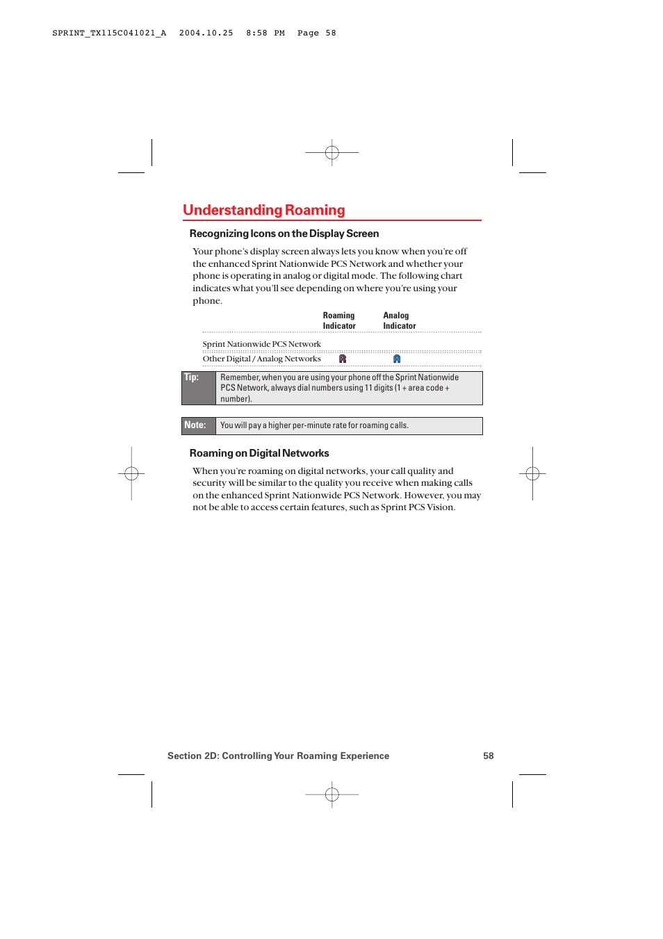 Understanding roaming | Audiovox PM-8912 User Manual | Page 67 / 201