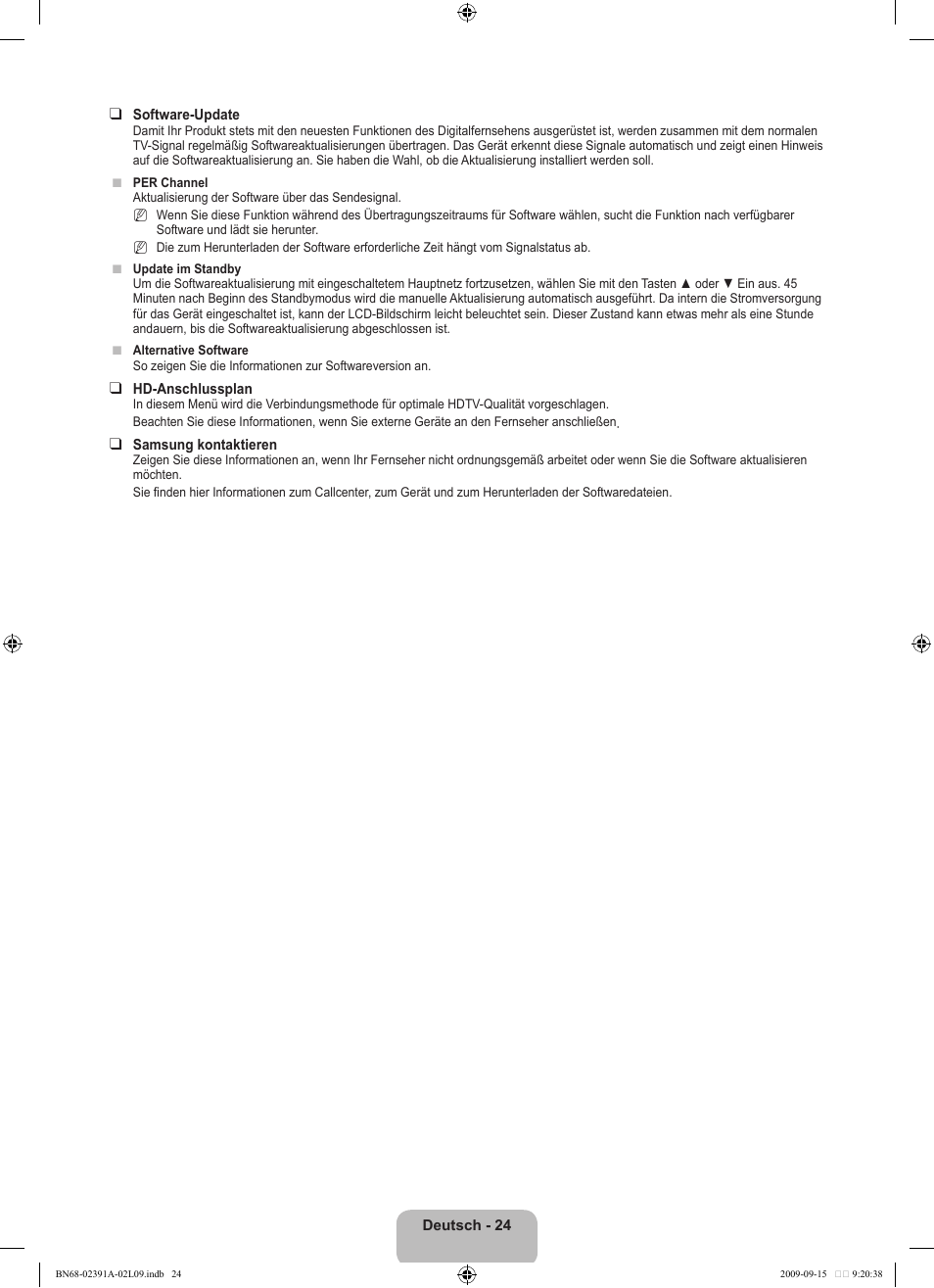 Samsung LE22B450C8W User Manual | Page 94 / 314
