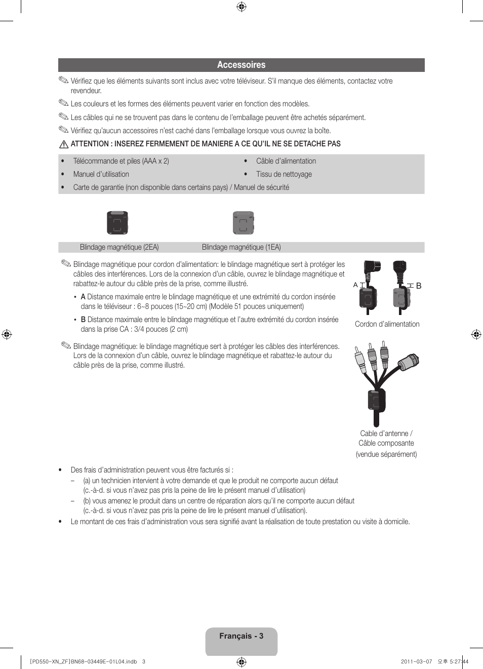 Samsung PS51D550C1W User Manual | Page 23 / 78
