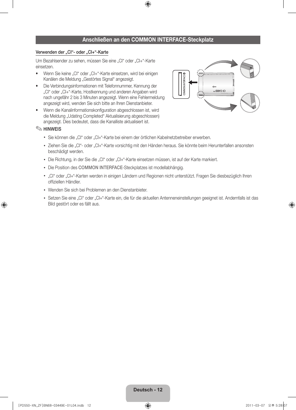 Samsung PS51D550C1W User Manual | Page 52 / 78