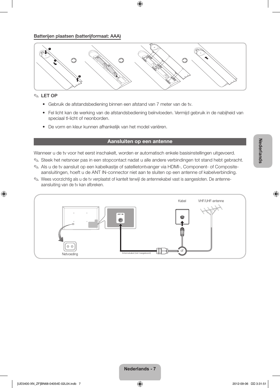Samsung UE22ES5400W User Manual | Page 73 / 88