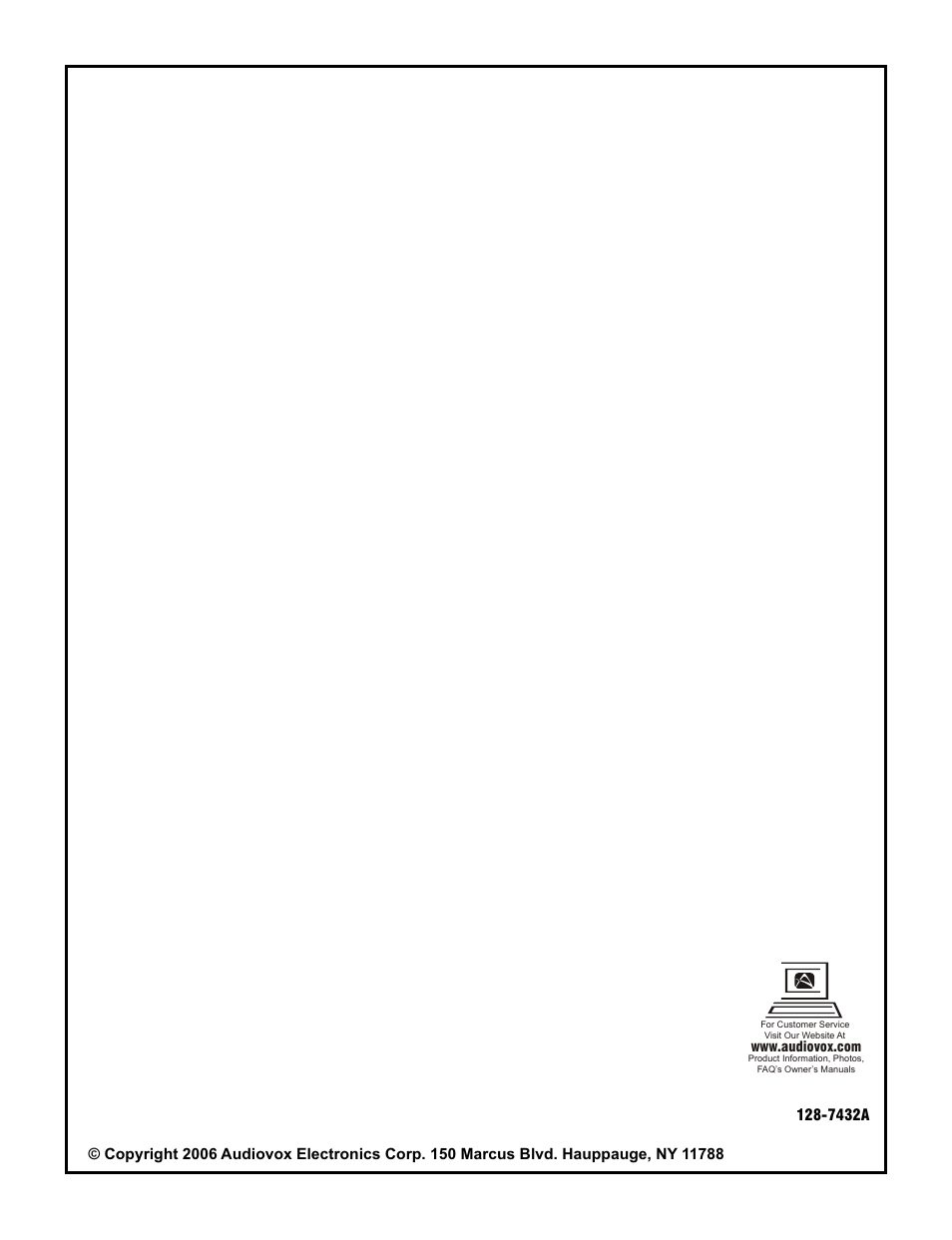 Audiovox VOD1221 P User Manual | Page 11 / 11