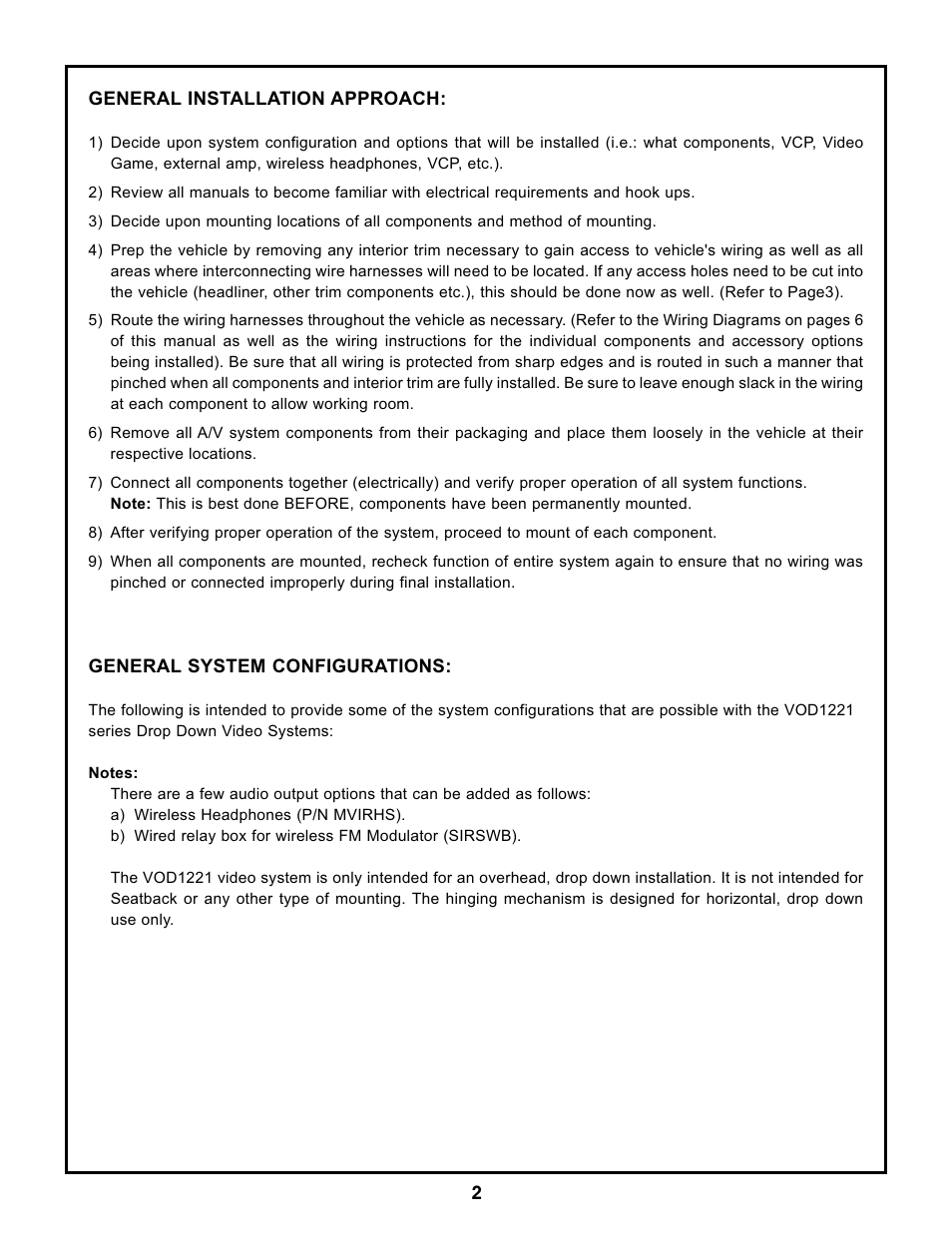 Audiovox VOD1221 P User Manual | Page 4 / 11