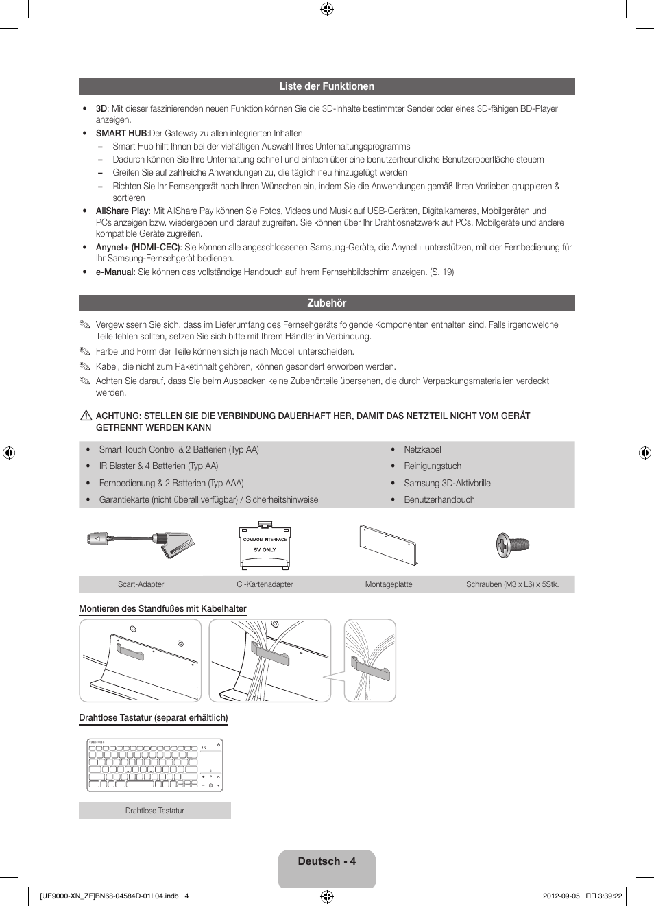 Samsung UE75ES9000S User Manual | Page 50 / 93