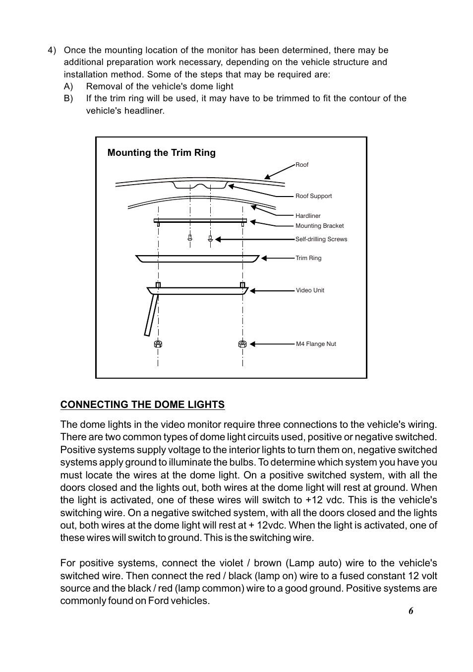 Audiovox VOD850 User Manual | Page 6 / 8