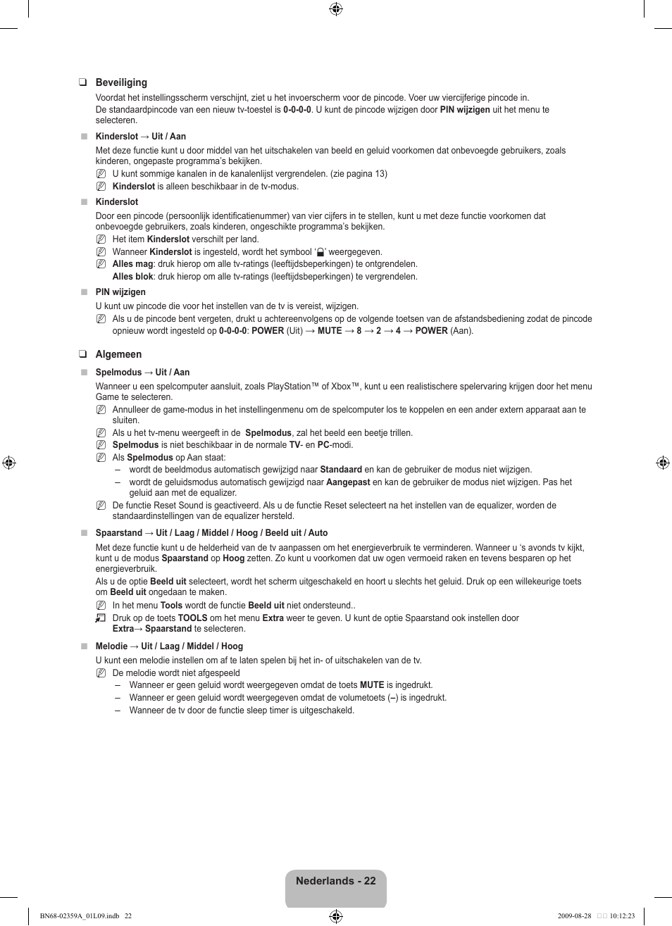 Samsung LE19B450C4W User Manual | Page 126 / 318