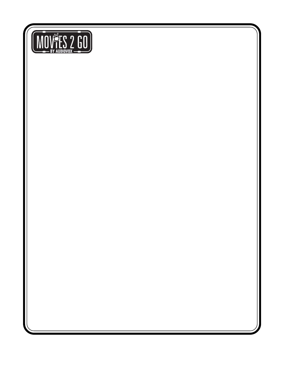 Audiovox MM530 User Manual | Page 12 / 12