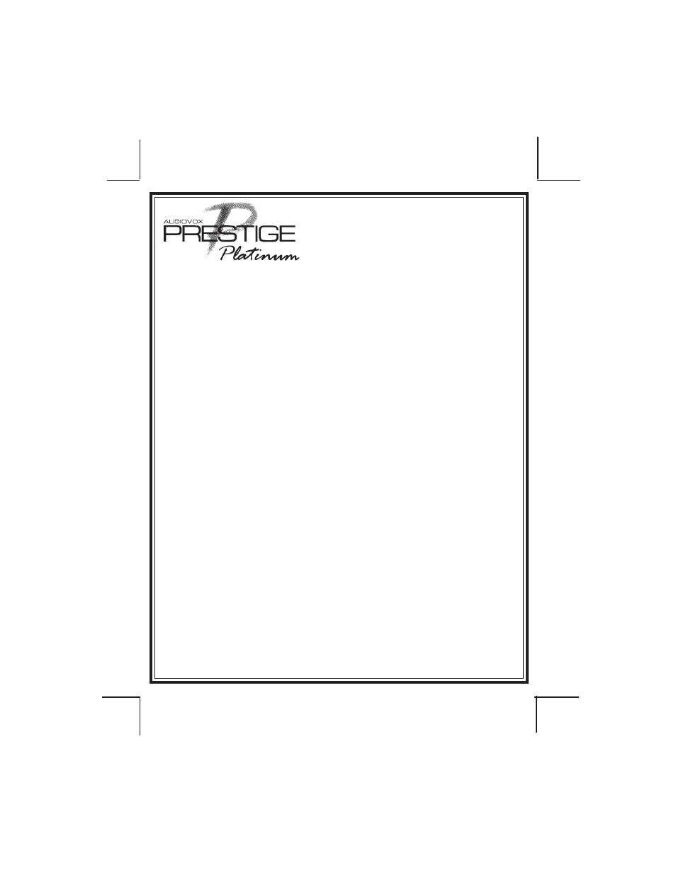 Modèle aps 350 | Audiovox Prestige Platinum 128-4631B User Manual | Page 8 / 21
