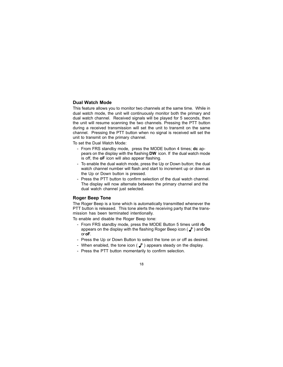 Audiovox FRS-3000PK User Manual | Page 18 / 28