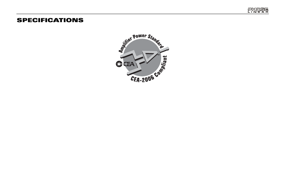 Specifications | Audiovox Jensen Phase Linear UMP400 User Manual | Page 17 / 54