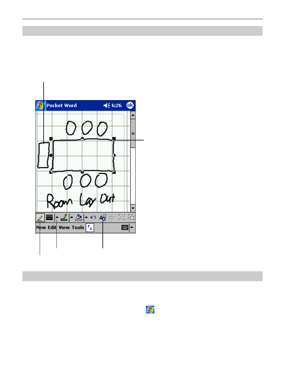 Drawing mode, Recording mode | Audiovox Pocket PC User Manual | Page 110 / 154