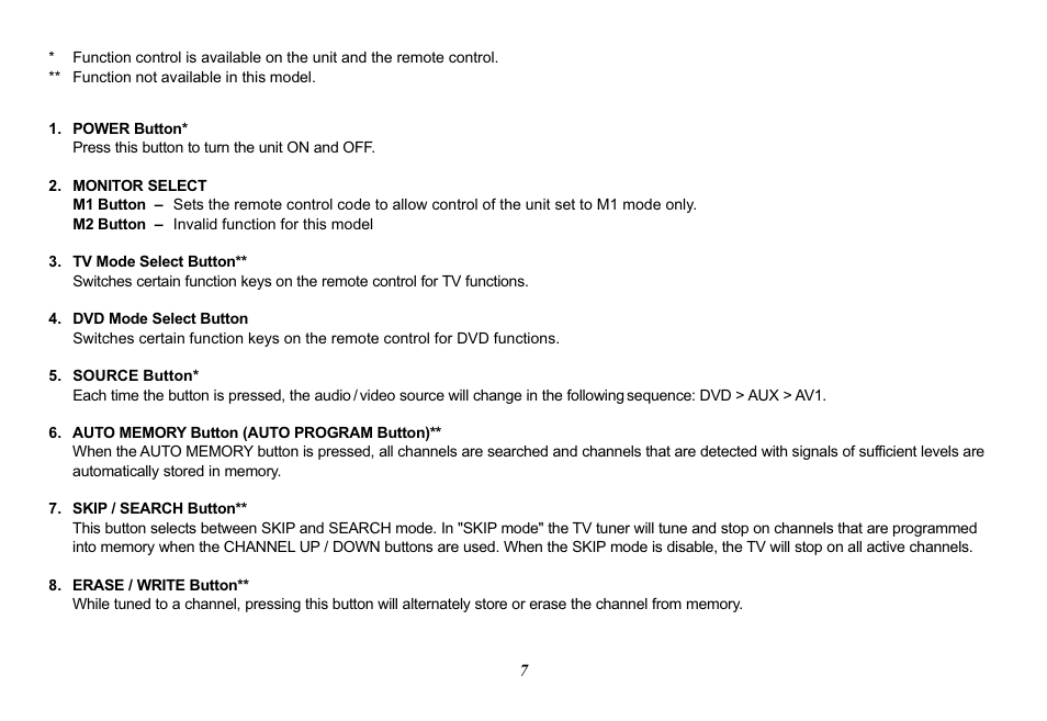 Audiovox Movies2Go 128-8290 User Manual | Page 7 / 28