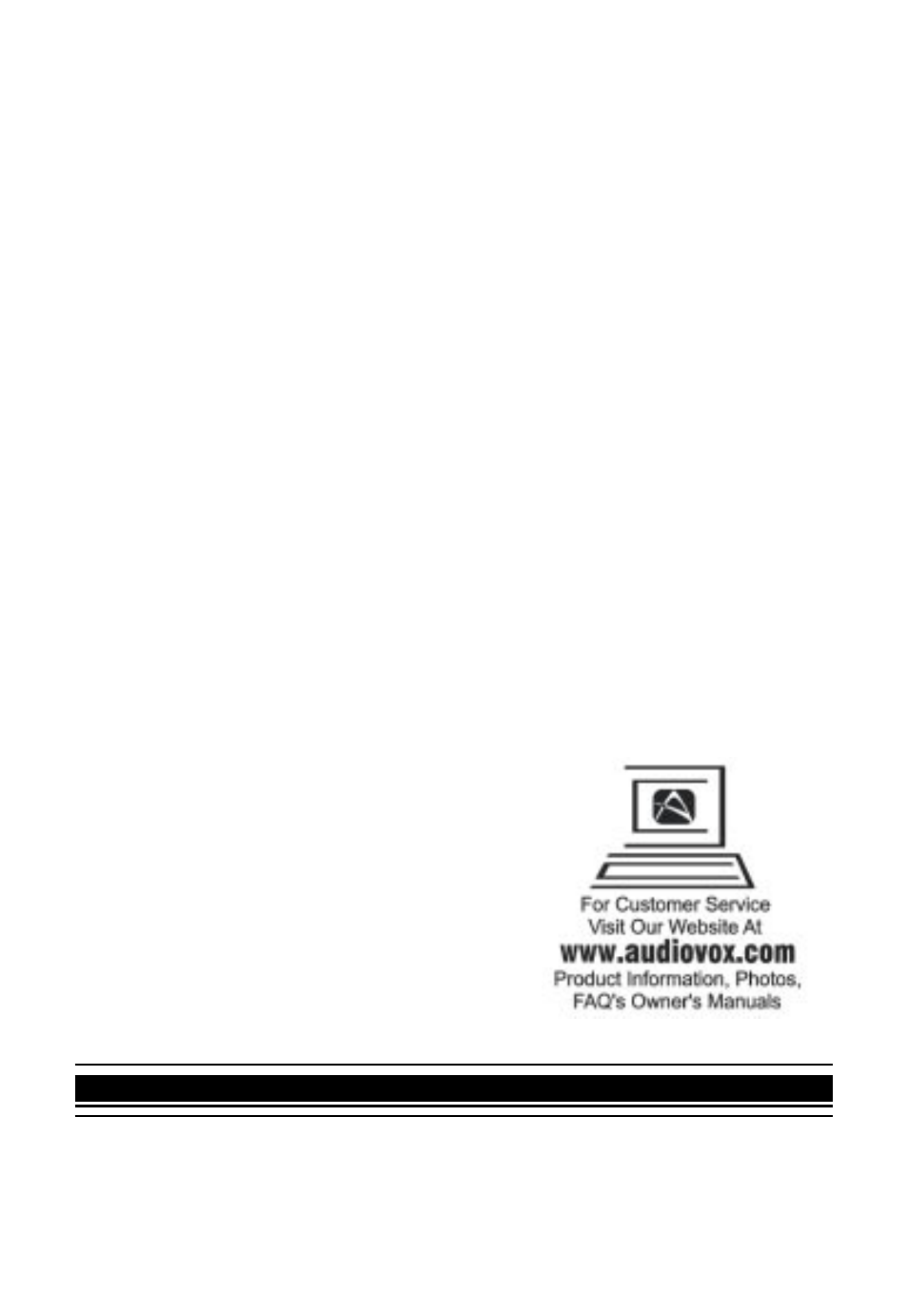 Audiovox VBDV56 User Manual | Page 11 / 11