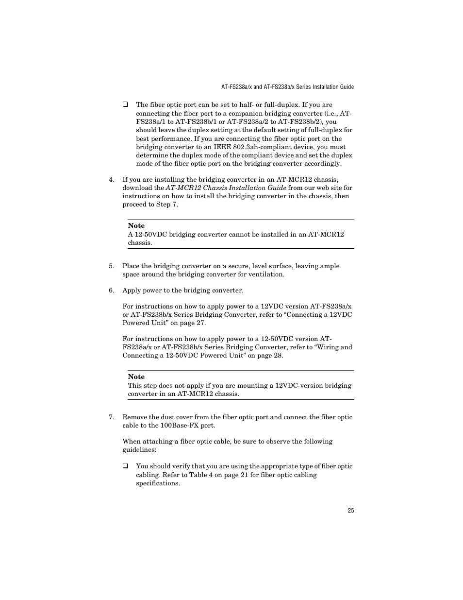 Allied Telesis AT-FS238b/2 User Manual | Page 35 / 76