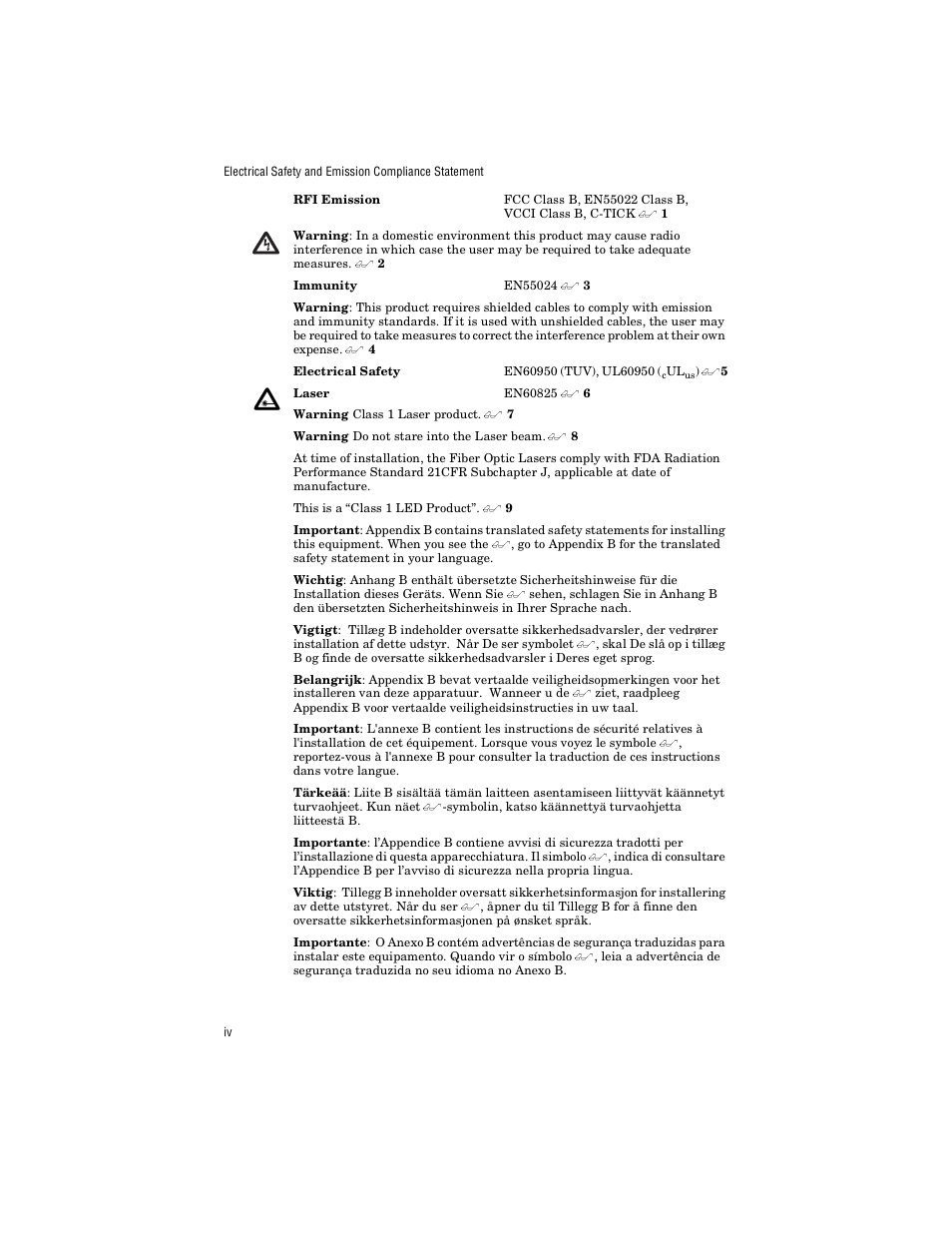 Allied Telesis AT-FS238b/2 User Manual | Page 4 / 76