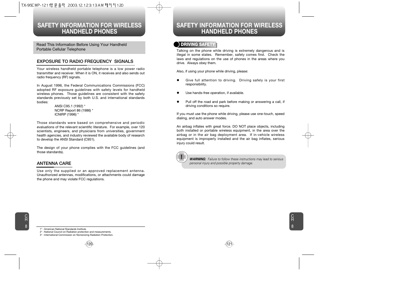 Audiovox CDM-8900 User Manual | Page 62 / 137