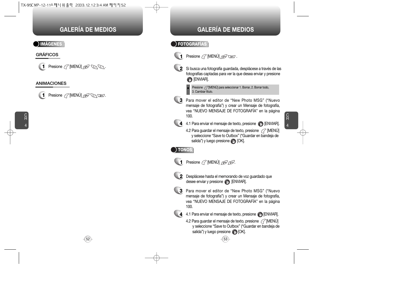 Galería de medios | Audiovox CDM-8900 User Manual | Page 96 / 137