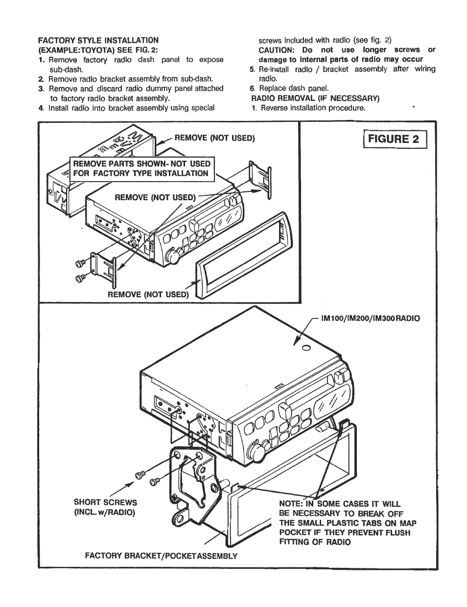 Figure 2 | Audiovox IM-100 User Manual | Page 2 / 2