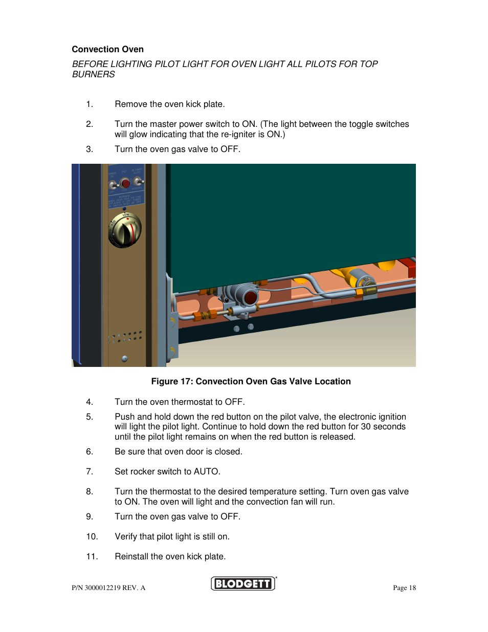 Blodgett BPBB SERIES User Manual | Page 18 / 24