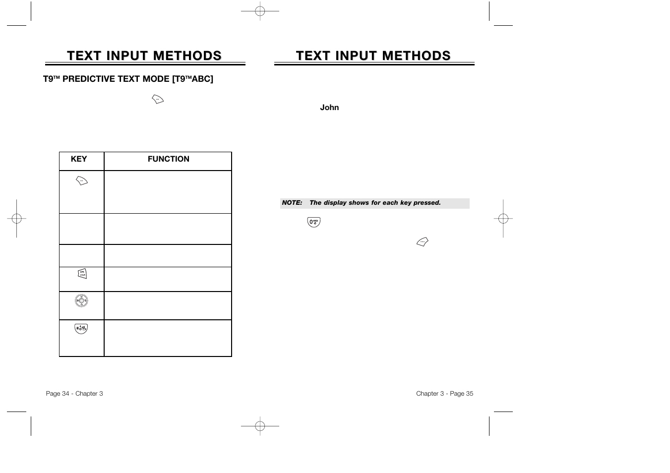 Text input methods | Audiovox CDM 8500 User Manual | Page 19 / 76