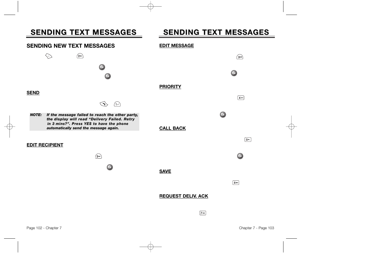 Sending text messages | Audiovox CDM 8500 User Manual | Page 53 / 76