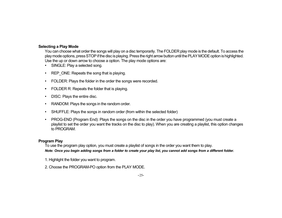 Audiovox VOD702 User Manual | Page 25 / 31