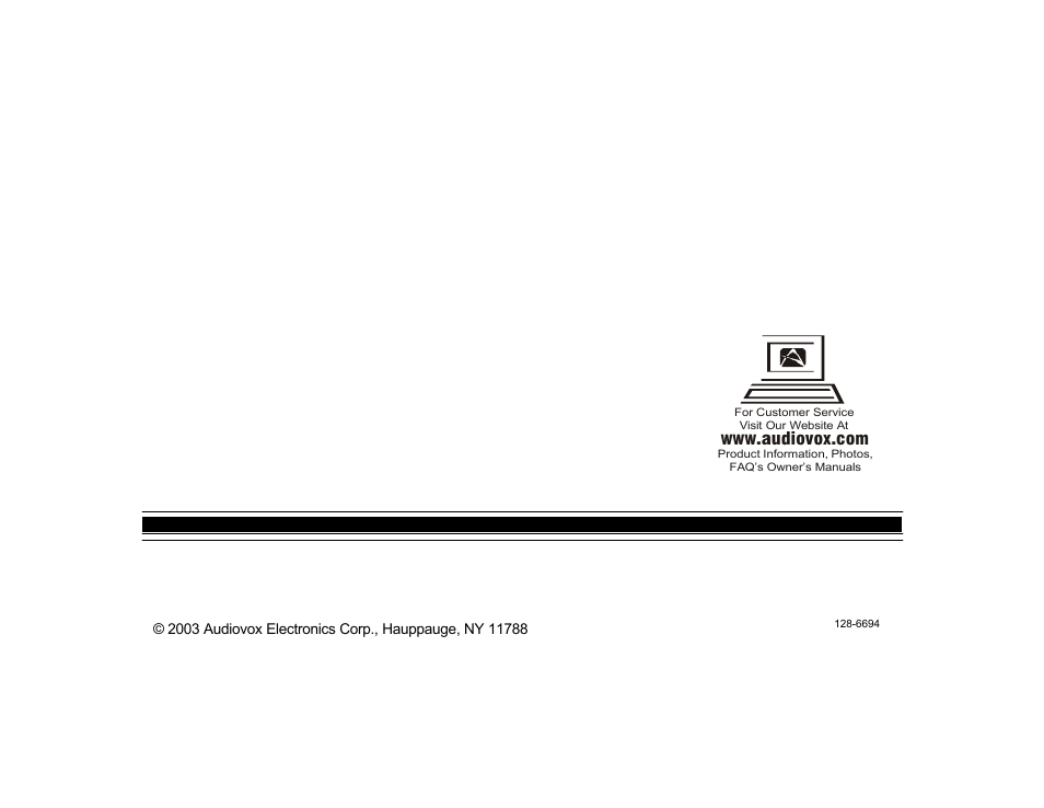 Audiovox VOD702 User Manual | Page 31 / 31