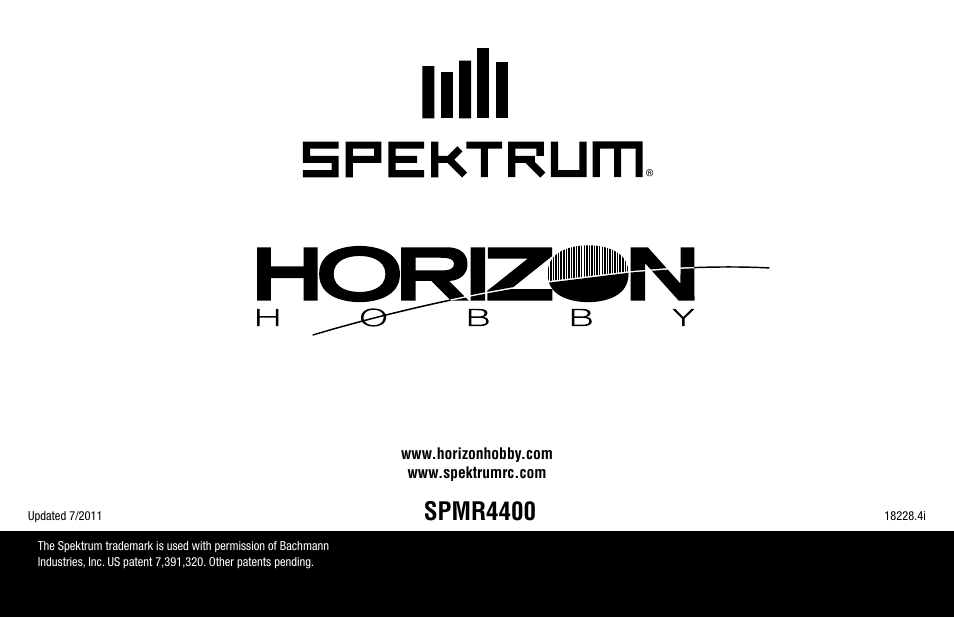 Spmr4400 | Spektrum SPMR4400 DX4e User Manual | Page 84 / 84
