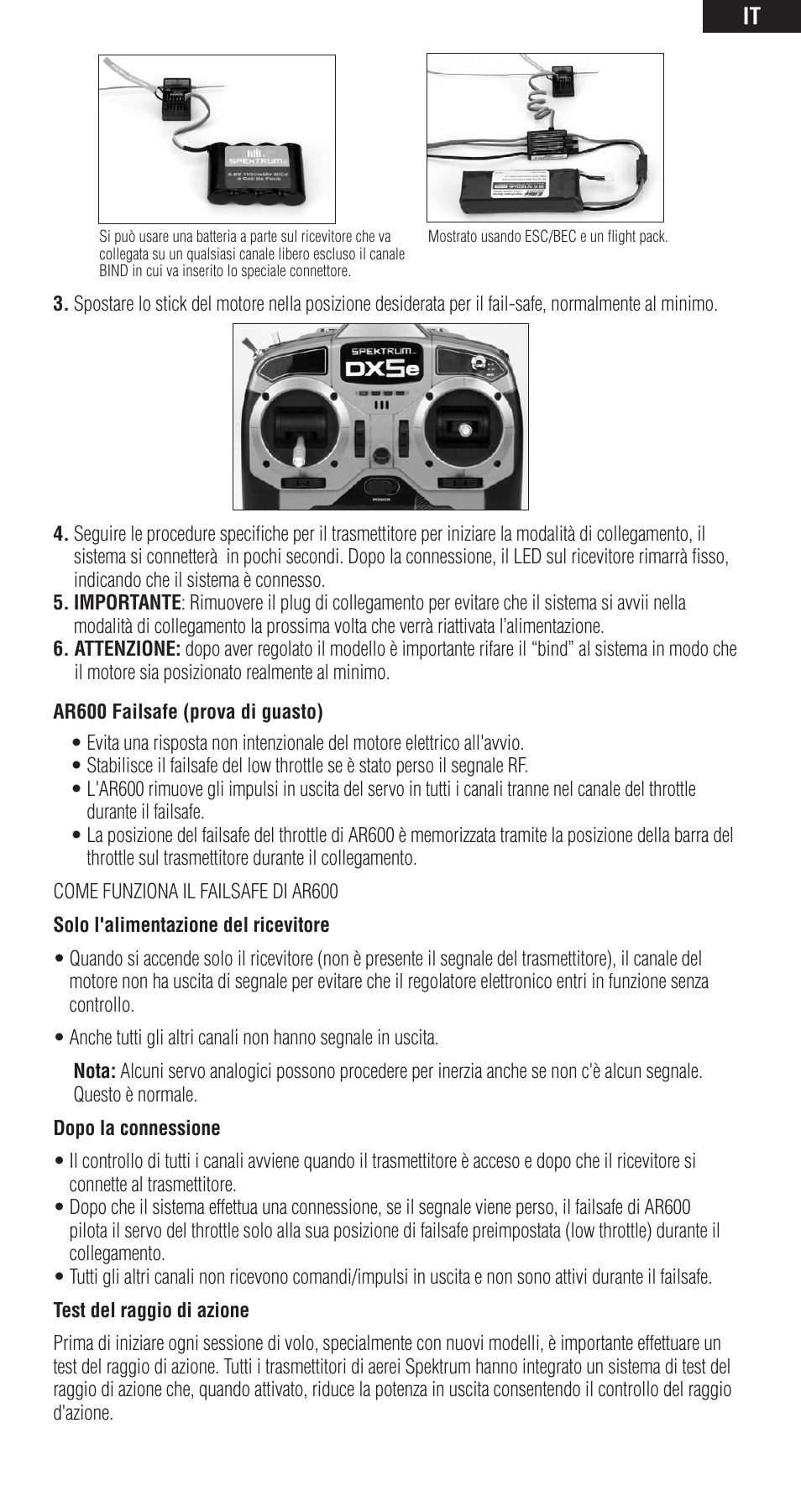 Spektrum SPMAR600 User Manual | Page 37 / 44