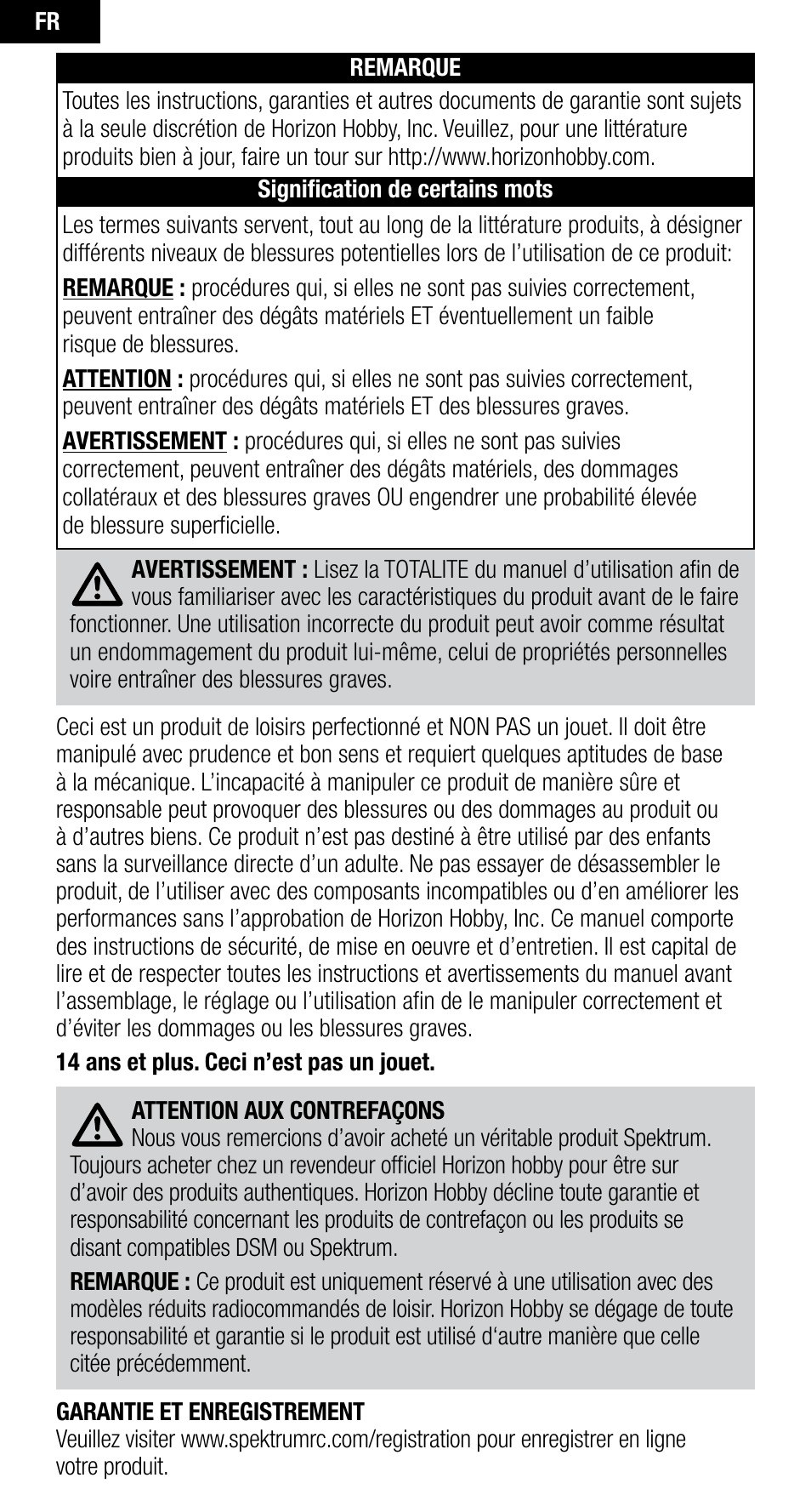 Spektrum SPMAR400 User Manual | Page 32 / 64
