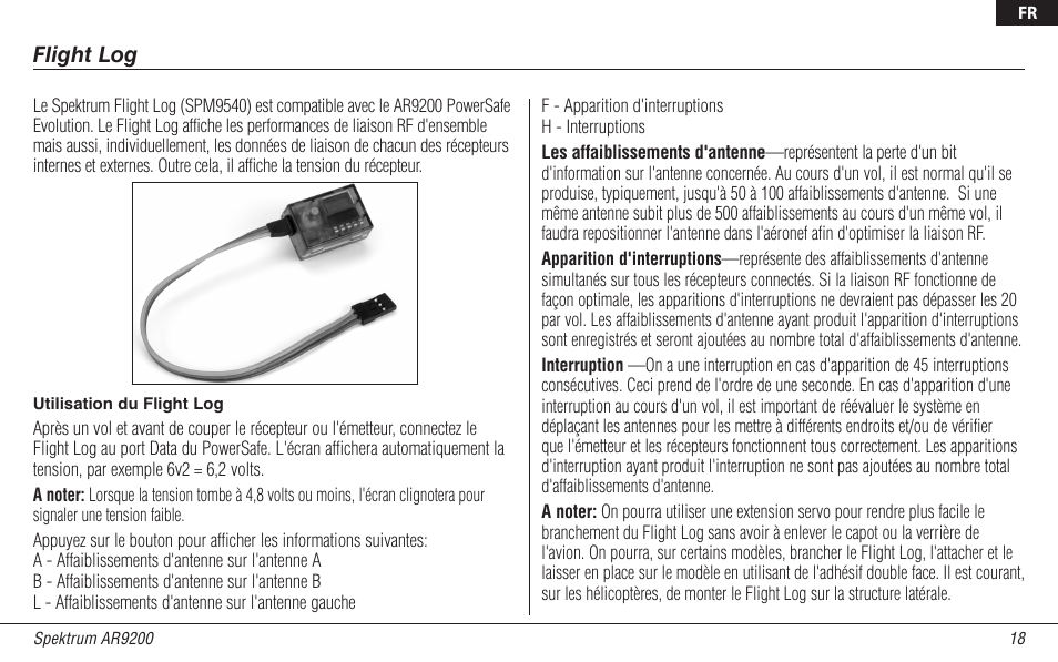 Spektrum SPMAR9200 User Manual | Page 64 / 92