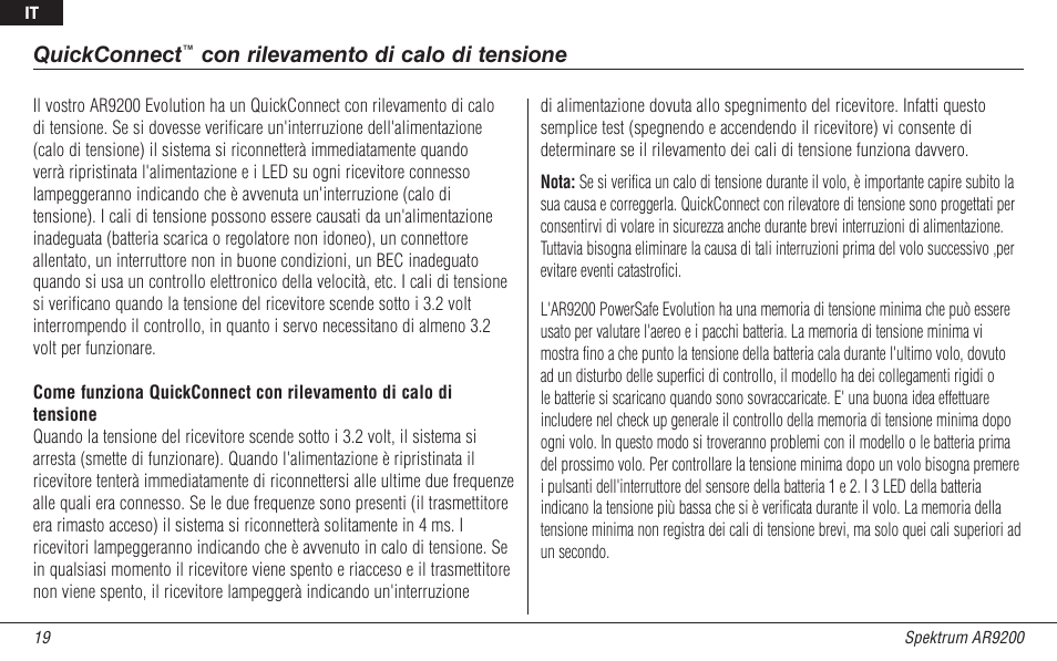 Spektrum SPMAR9200 User Manual | Page 87 / 92