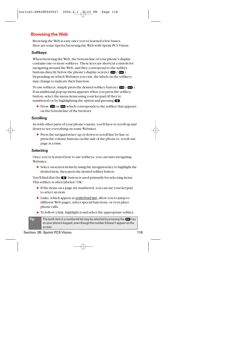 Browsing the web | Audiovox PM-8920 User Manual | Page 127 / 206