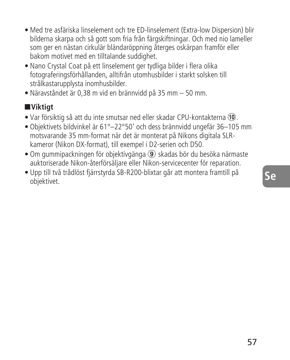 Nikon 24-70mm-f-28G-ED-AF-S-Nikkor User Manual | Page 57 / 122