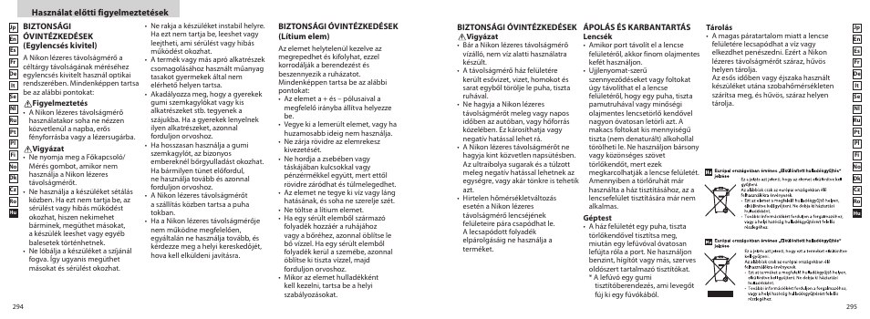 Nikon COOLSHOT User Manual | Page 148 / 156
