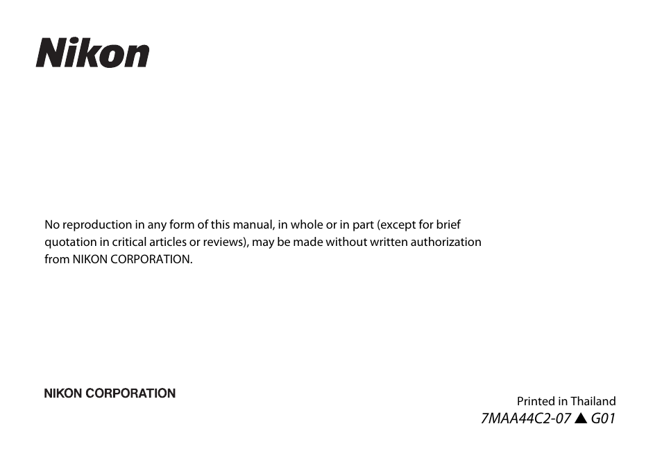 Nikon 18-55mm-f-35-56G-AF-S-DX-VR-Zoom-Nikko User Manual | Page 108 / 108