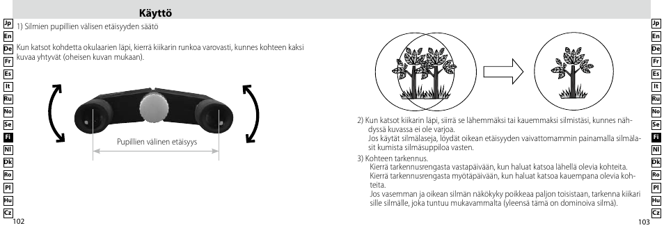 Käyttö | Nikon Compact-Sport-Sprint User Manual | Page 52 / 83