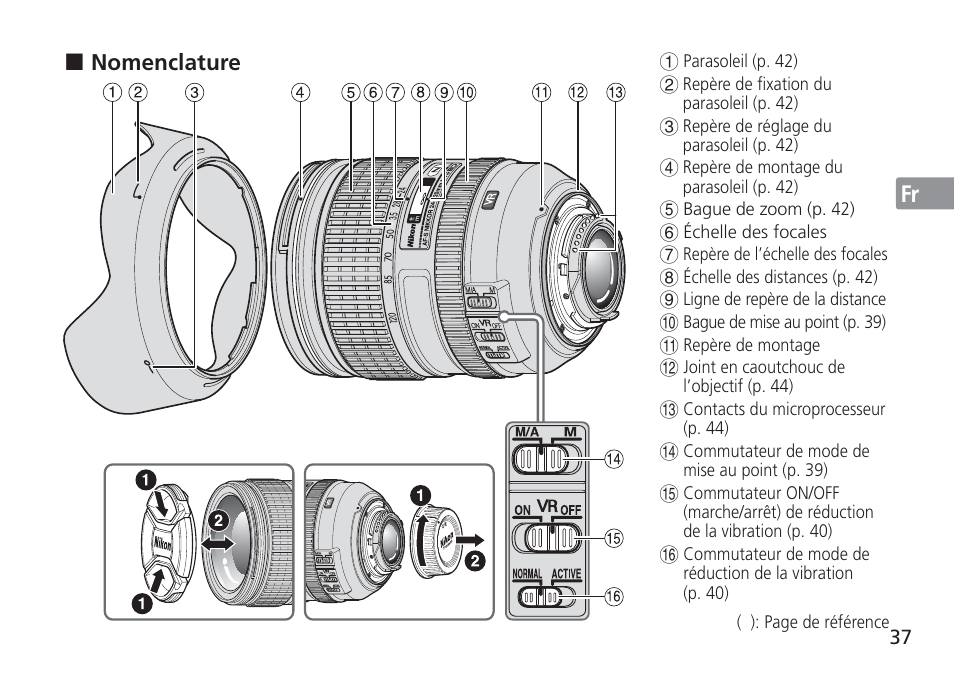 Nikon 24-120mm-f-4G-ED-AF-S-VR-Zoom-Nikkor User Manual | Page 37 / 164