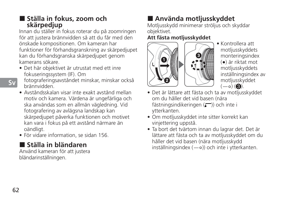Nikon 24-120mm-f-4G-ED-AF-S-VR-Zoom-Nikkor User Manual | Page 62 / 164