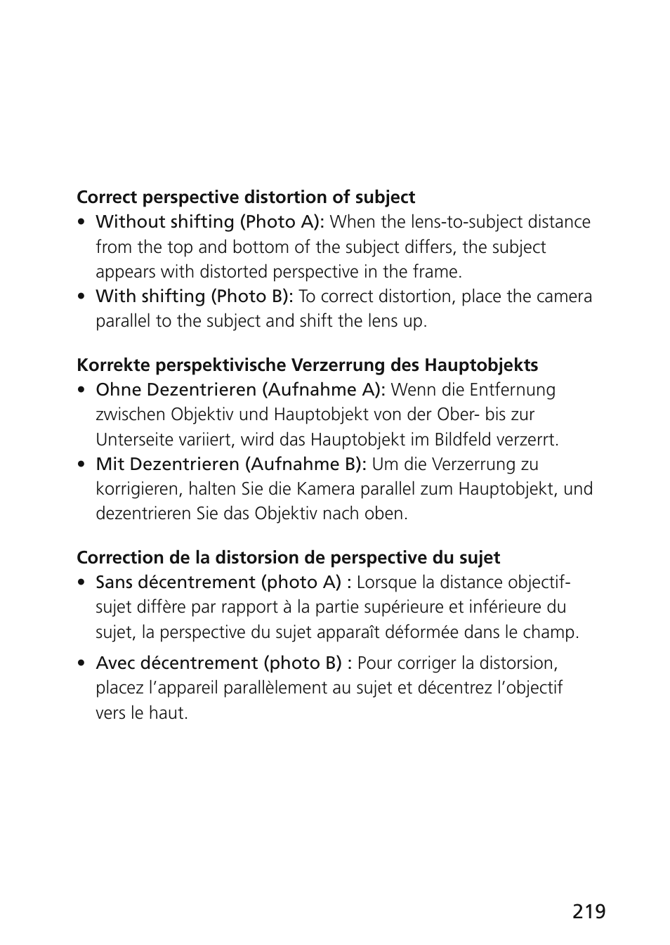 Nikon 45mm-f-28D-ED-PC-E-Nikkor User Manual | Page 219 / 252