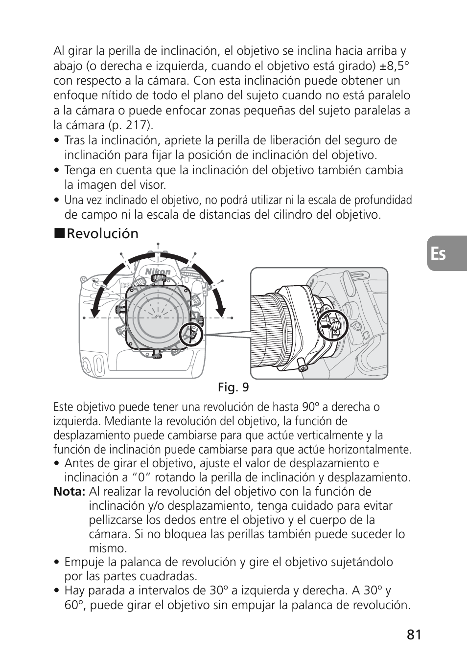 Nikon 45mm-f-28D-ED-PC-E-Nikkor User Manual | Page 81 / 252