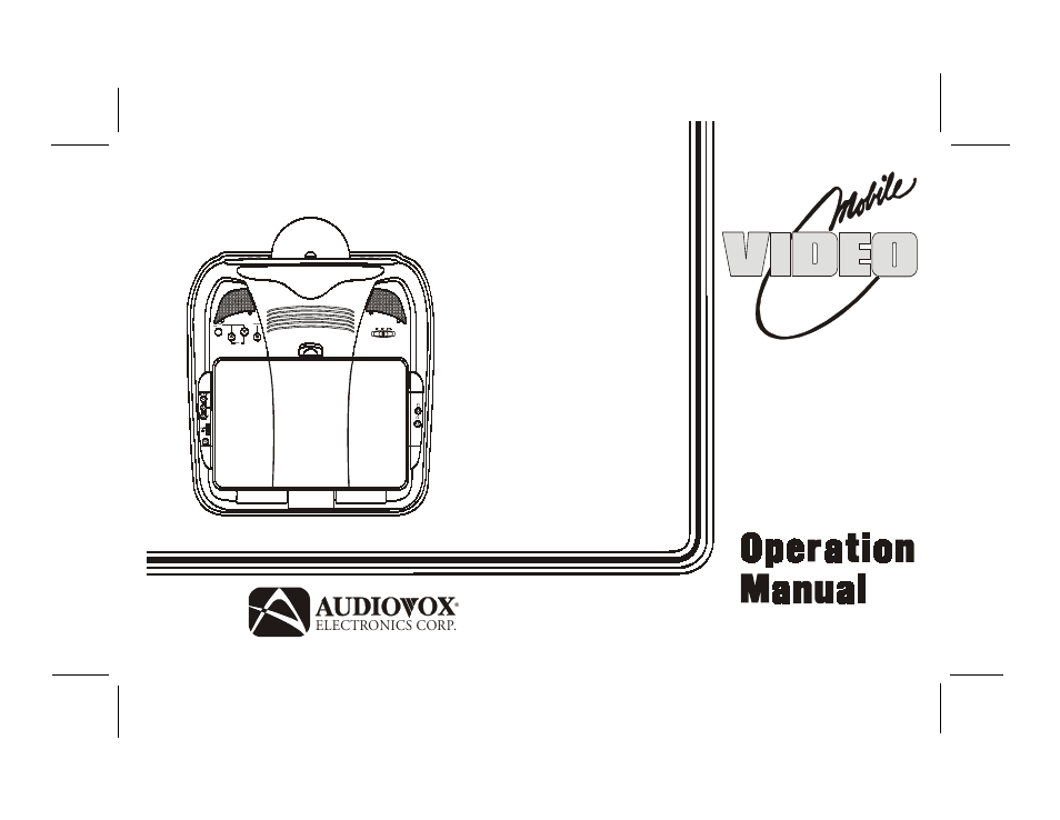 Audiovox VOD1221 User Manual | 38 pages