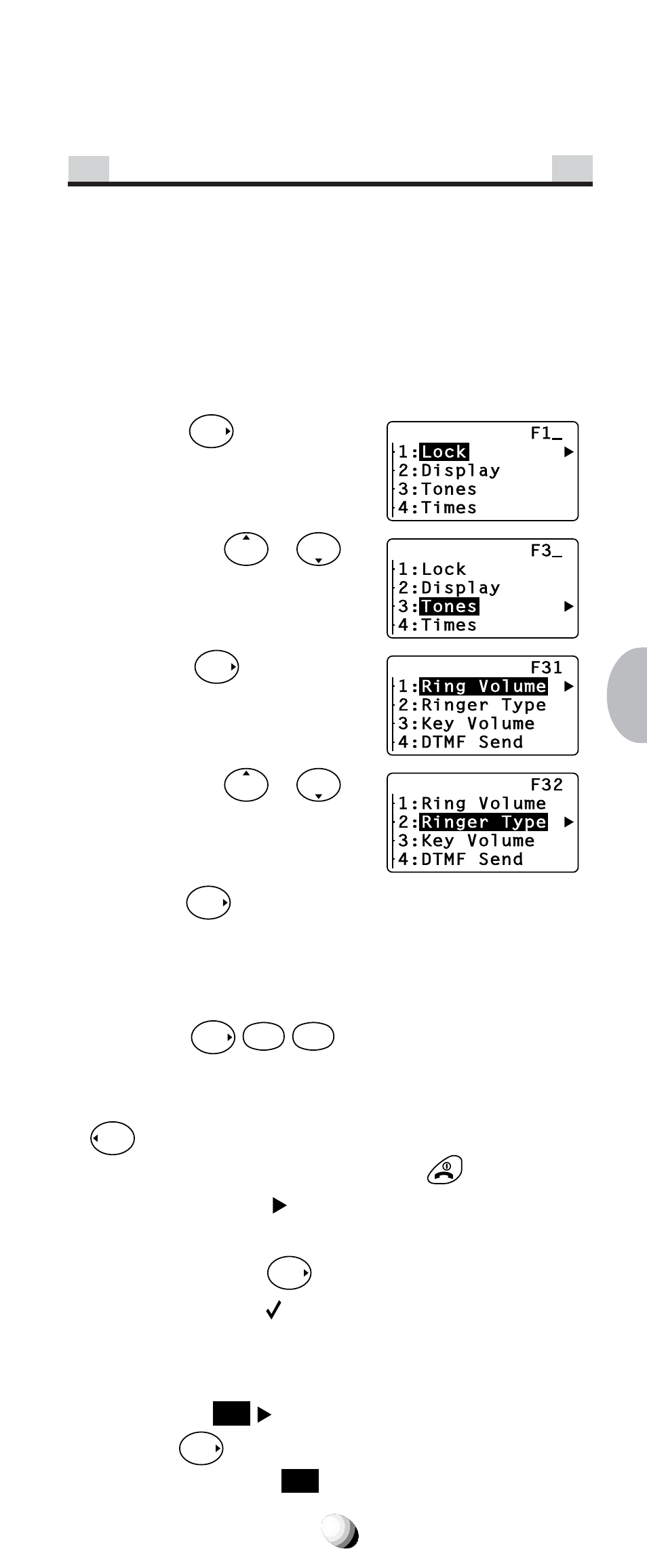 Function menu, By scrolling, By shortcut | Audiovox CDM-9100 User Manual | Page 67 / 107