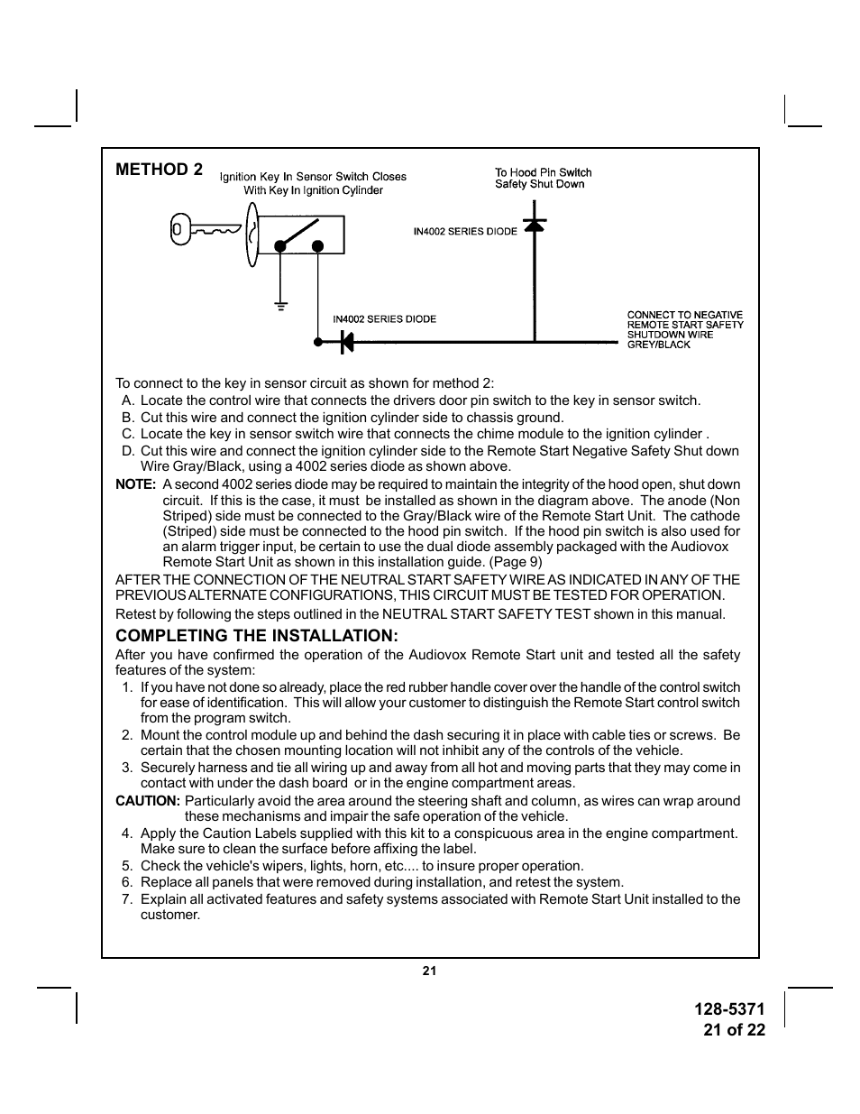 Audiovox PRO-9675FT User Manual | Page 21 / 22