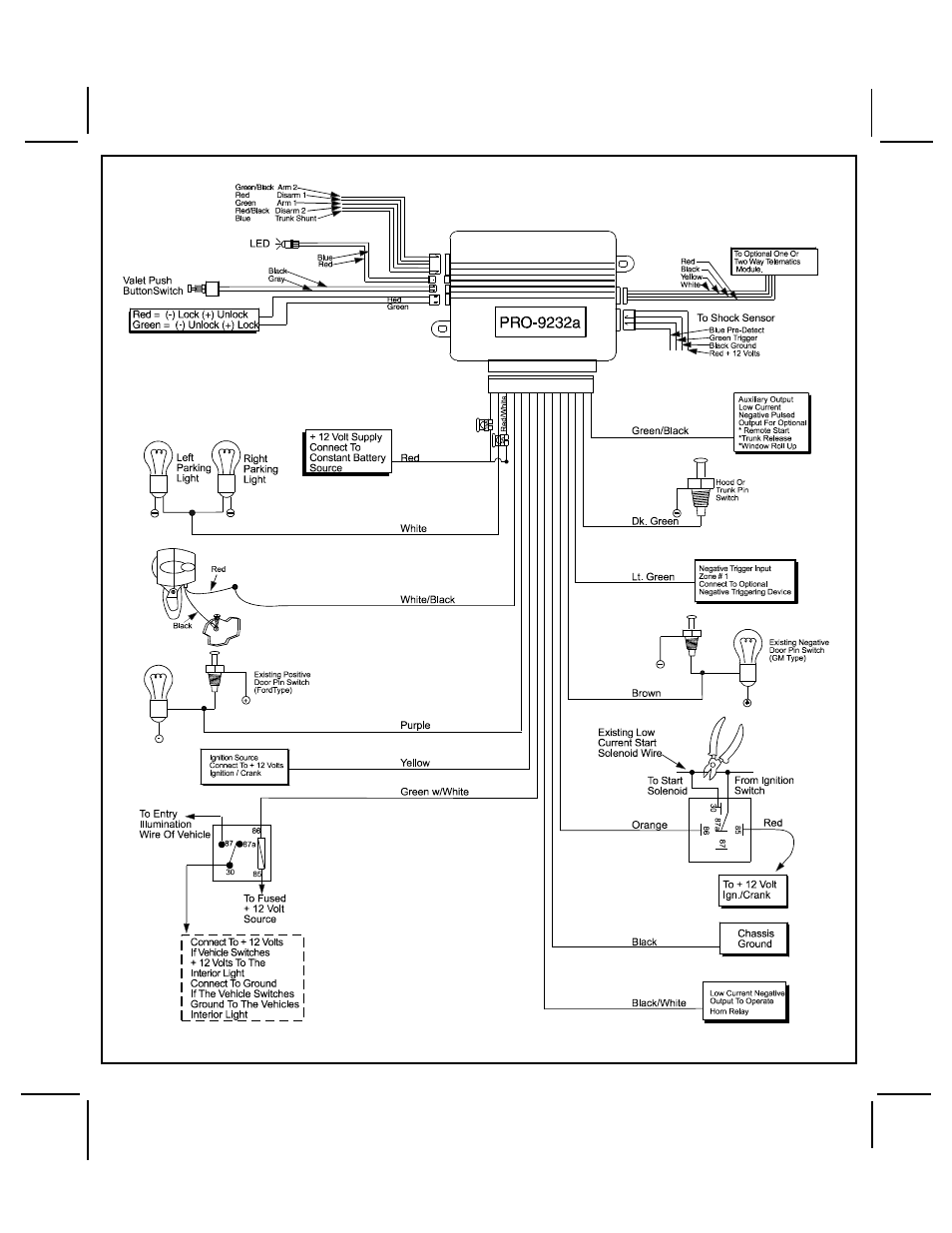 Audiovox PRO 9232A User Manual | Page 8 / 8