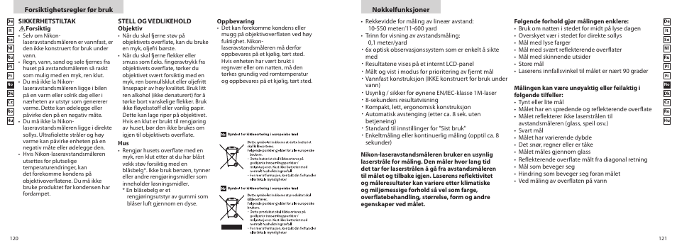 Nikon PROSTAFF User Manual | Page 61 / 99
