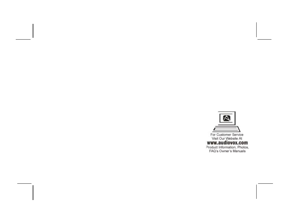 Audiovox Prestige P953ESP User Manual | Page 20 / 20