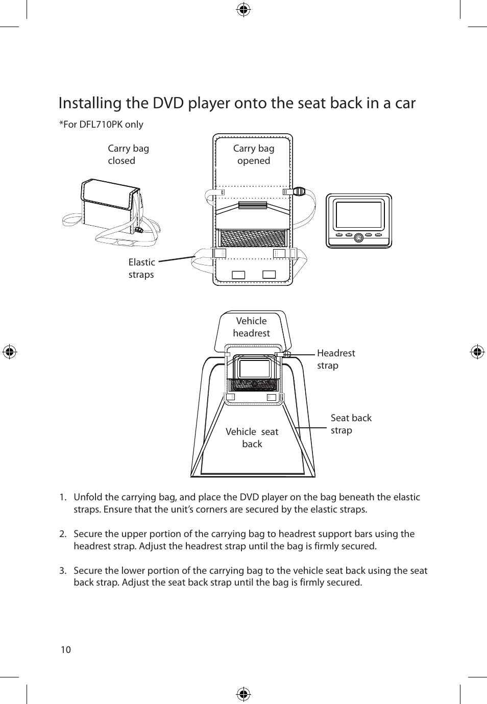 Audiovox FLO TV DFL710 User Manual | Page 11 / 48