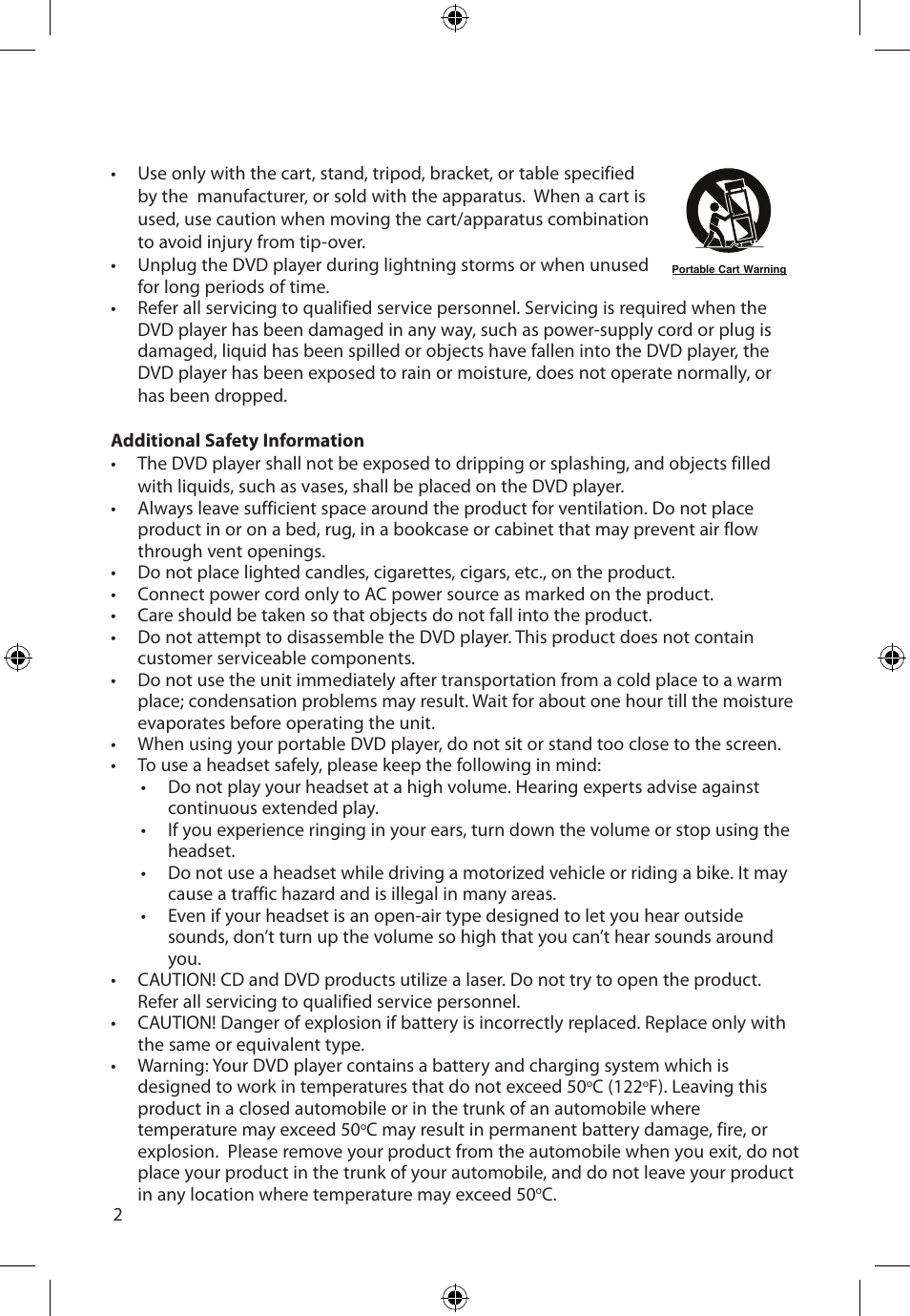Audiovox FLO TV DFL710 User Manual | Page 3 / 48
