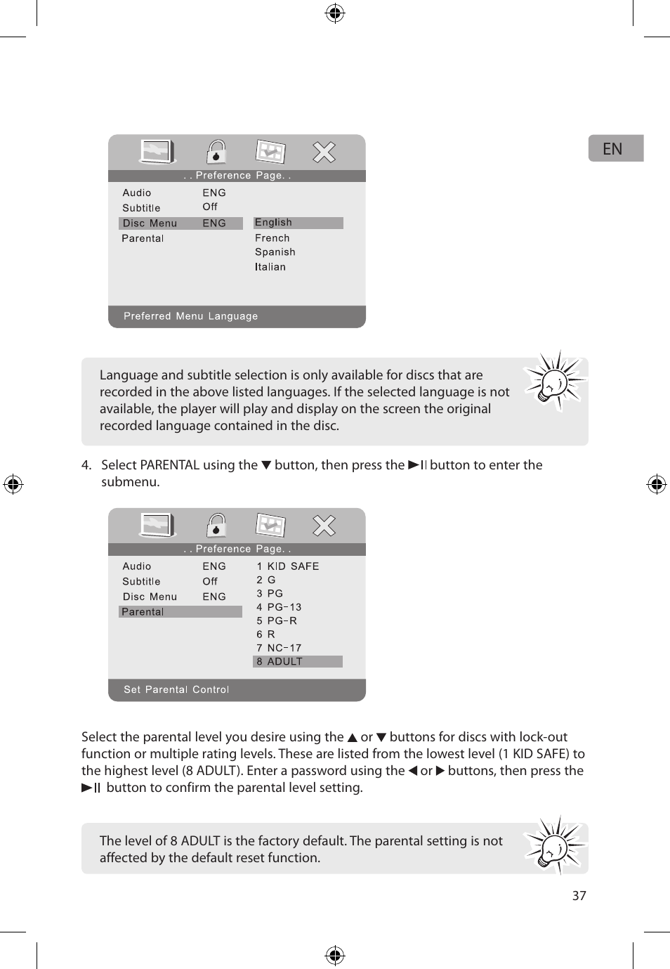 Audiovox FLO TV DFL710 User Manual | Page 38 / 48
